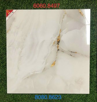 Gạch PRIME 80x80cm bóng Carving Gold 8623