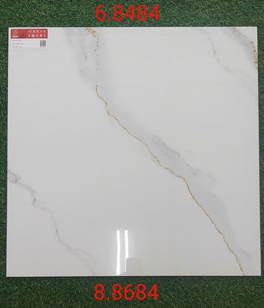 Gạch PRIME 80x80cm bóng Carving Gold 8684