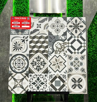 Gạch Thạch Bàn 60x60cm PGM60-0251 trang trí 