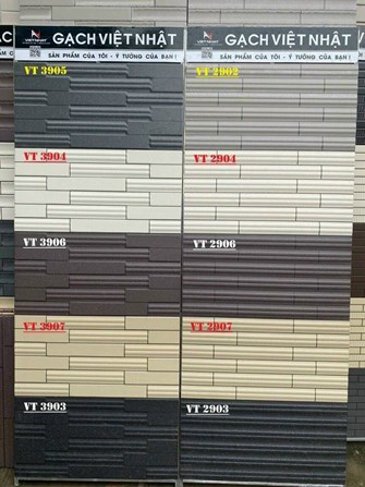 Gạch Trang trí Việt Nhật 25x50cm Bộ VT-29-39