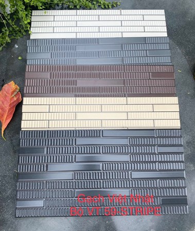 Gạch Trang trí Việt Nhật 25x50cm Bộ VT-59-STRIPE