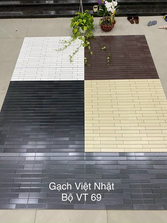 Gạch Trang trí Việt Nhật 25x50cm Bộ VT-69