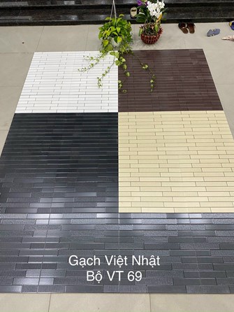 Gạch Trang trí Việt Nhật 25x50cm Bộ VT-69