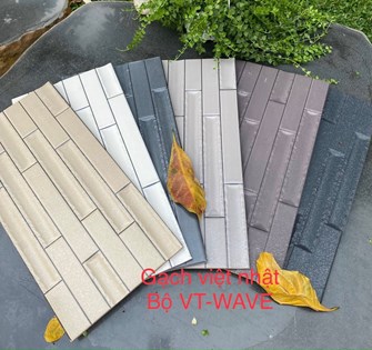 Gạch Trang trí Việt Nhật 25x50cm Bộ VT-Wave