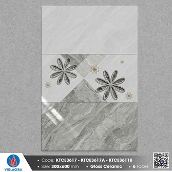 Gạch Viglacera 30x60cm Men bóng KTCE3617