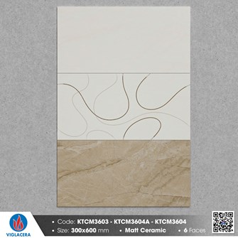 Gạch Viglacera 30x60cm Men Mờ KTCM3603