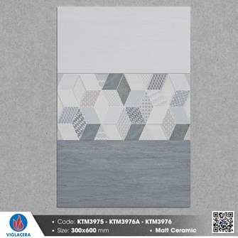 Gạch Viglacera 30x60cm Men Mờ KTM3975