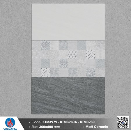 Gạch Viglacera 30x60cm Men Mờ KTM3979