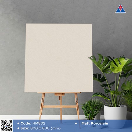 Gạch Viglacera 80x80cm Mờ HM802