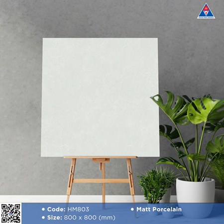 Gạch Viglacera 80x80cm Mờ HM803