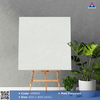 Gạch Viglacera 80x80cm Mờ HM803