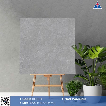 Gạch Viglacera 80x80cm Mờ HM804