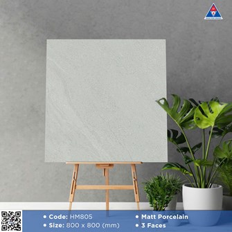 Gạch Viglacera 80x80cm Mờ HM805