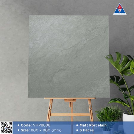 Gạch Viglacera 80x80cm Mờ VHP8808