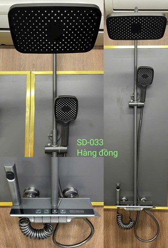 Sen cây nóng lạnh Xám SD033- Hiển thị nhiệt độ