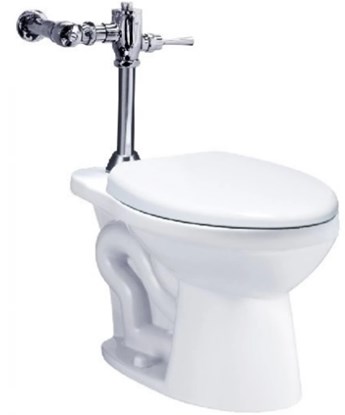 Bồn cầu xả gạt tay CAESAR CP1333 Bồn cầu xả gạt tay CAESAR CP1333