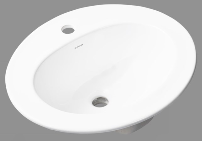 Chậu Lavabo Dương Vành JOMOO 12497-1/11Z-I011