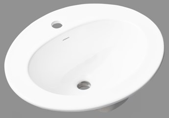 Chậu Lavabo Dương Vành JOMOO 12497-1/11Z-I011
