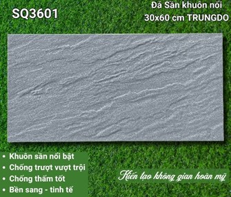 Đá Trung Đô 30x60cm SQ3601 Nhám sần 