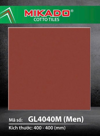 Gạch Cotto Mikado tráng men GL4040M Gạch Cotto Mikado tráng men GL4040M