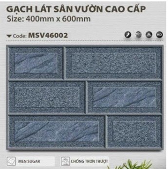 Gạch lát sân 40x60cm Mikado MSV46002 Gạch lát sân 40x60cm Mikado MSV46002