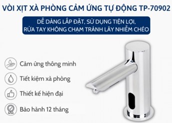 Hộp Cấp Xà Phòng Tự Động TPPRO TP-70902