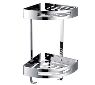 Kệ góc 2 tầng Inox 304 KG02