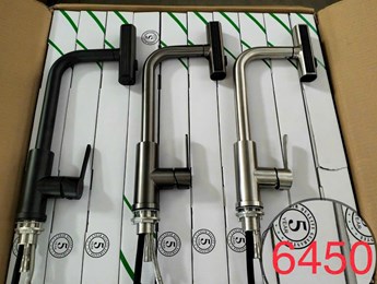 Vòi rửa chén lạnh dây rút 