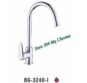 Vòi rửa chén nóng lạnh Inox 304 Biggo BG-3240-I